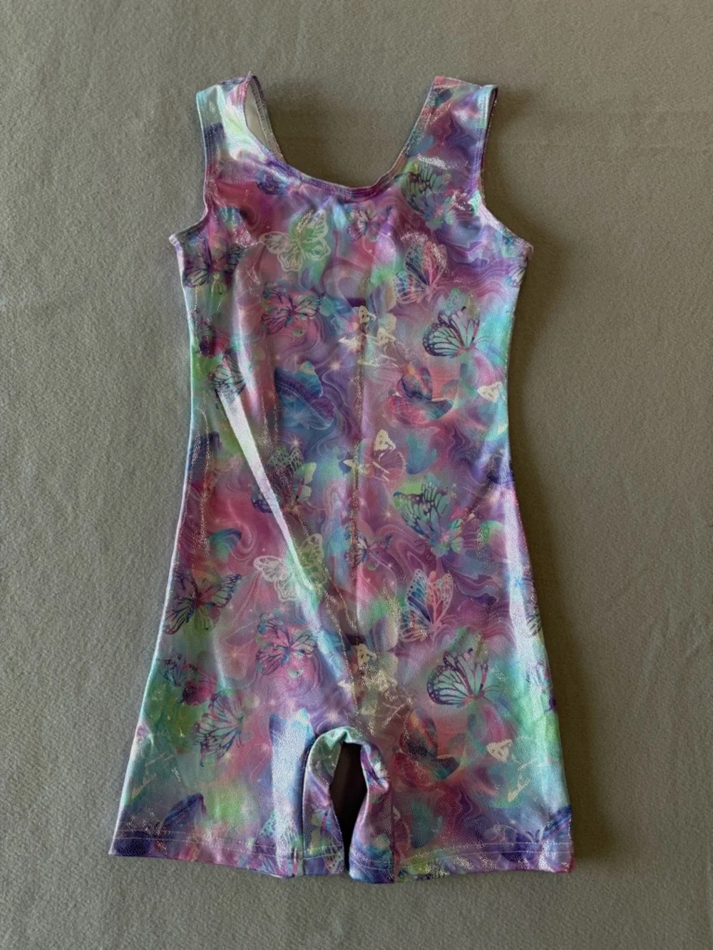 Youth One Piece Dance Unitard Suit Size 160 aka 14-16 #26014